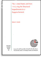 غلاف كتاب الولايات المتحدة الأمريكية وإيران : تحليل العوائق البنيوية للتقارب بينهما The United States and Iran: Analyzing the Structural Impediments to a Rapprochement
