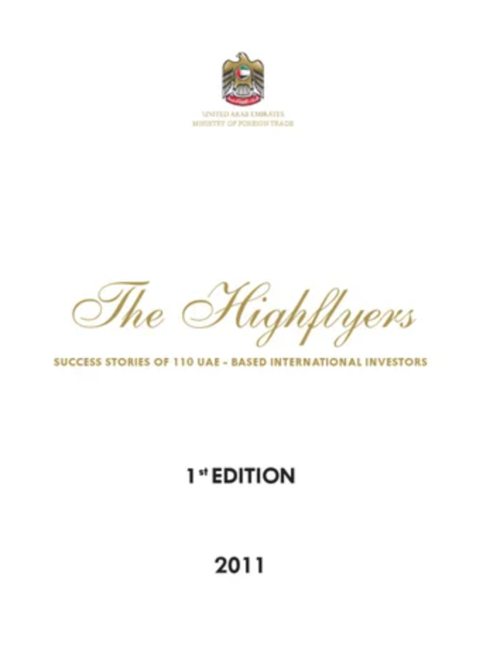 كتاب The Highflyers : success stories of 110 uae - based international investors