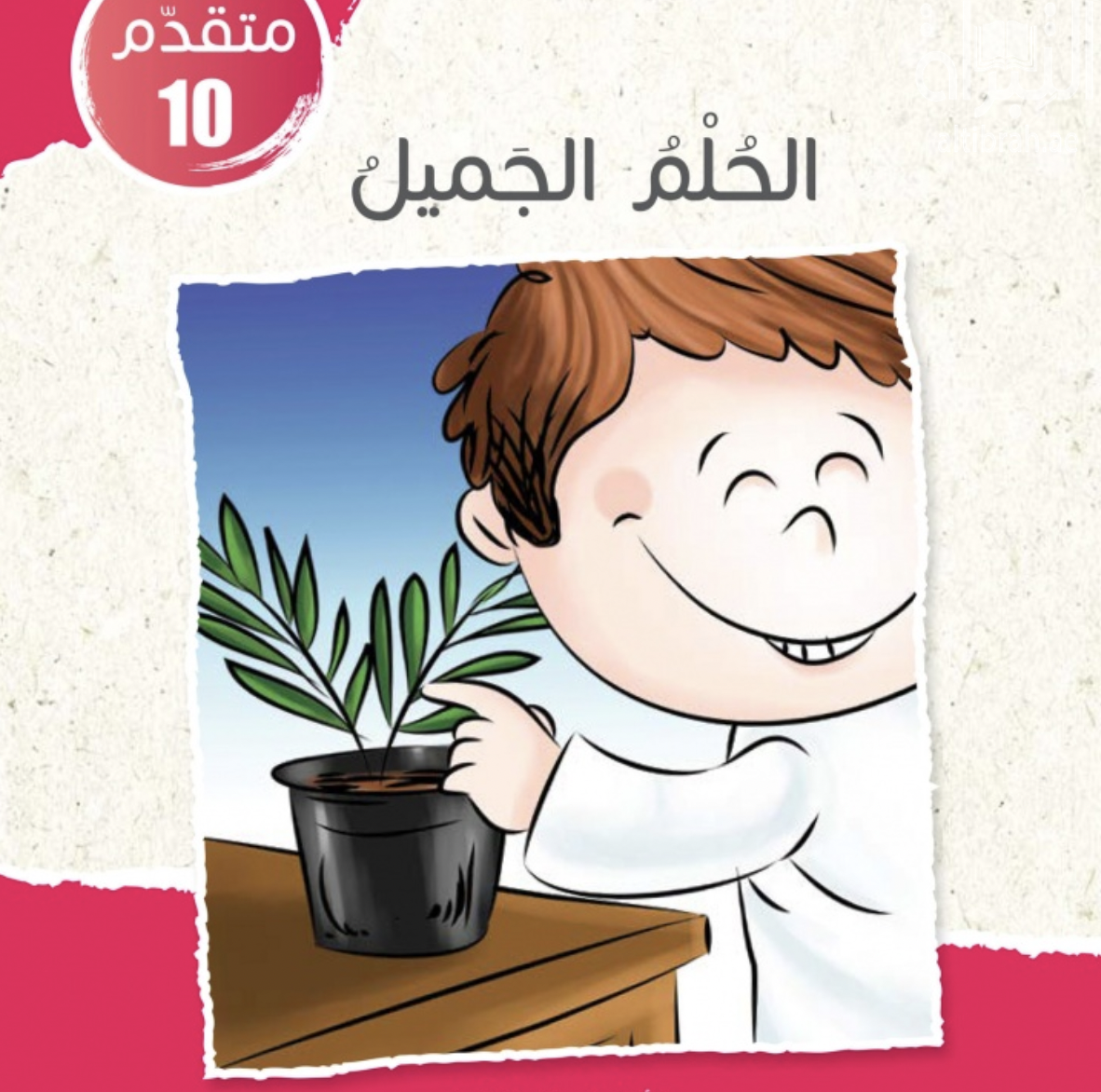 غلاف كتاب الحلم الجميل