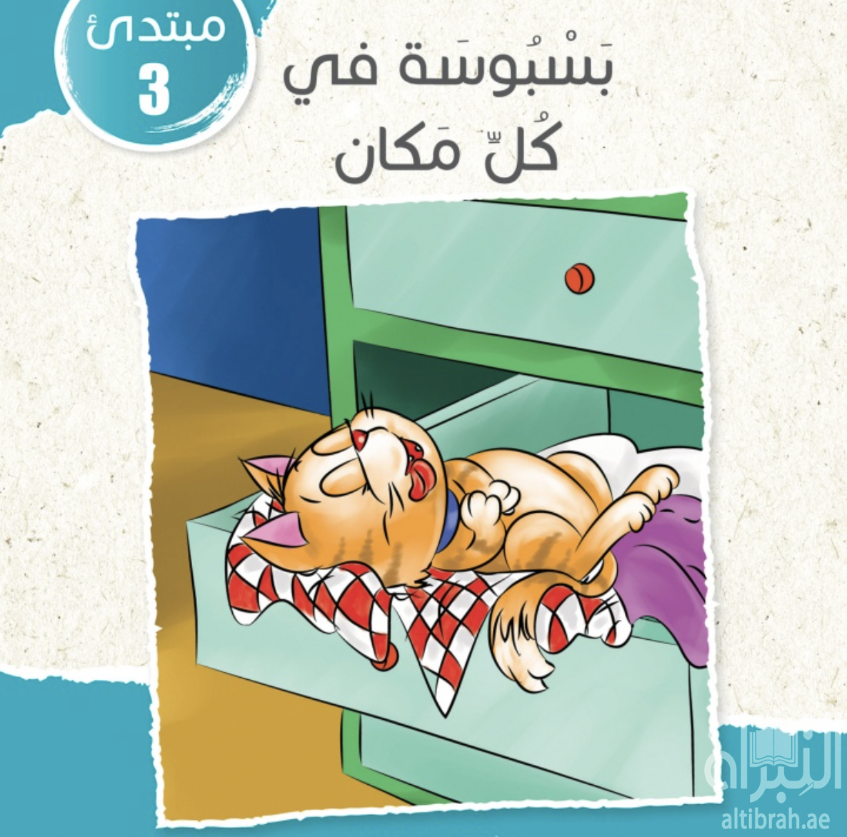 غلاف كتاب بسبوسة في كل مكان