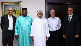 جمعة الماجد يبحث التعاون مع متحف هيل الأميركي لحماية مخطوطات تمبكتو