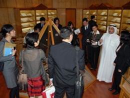 زار وفد سنغافوري هيئة أبوظبي للثقافة والتراث