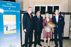 تصدر مطلع العام 2010 الترجمة الألمانية للكتاب الذي ألفته المؤرخة الألمانية فراوكة هيرد-باي بعنوان (من الإمارات المتصالحة إلى دولة الإمارات العربية المتحدة)،