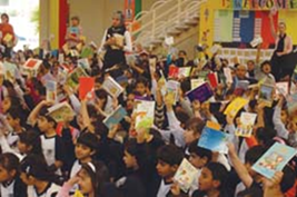 نظمت مدرسة الاتحاد الخاصة فرع «الجميرا» في دبي معرض الكتاب