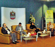 أمسية أدبية بعنوان “إبداعات الأديبة وفاء العميمي”