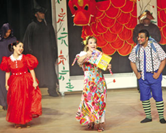 مسرحية الاطفال “الساحرة وحنين والتنين”