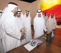 احتفلت غاليري كوادرو خلال افتتاح معرضها «الفن الإماراتي» الذي يستمر حتى 15 مايو بمجموعة الكتب التي أصدرتها