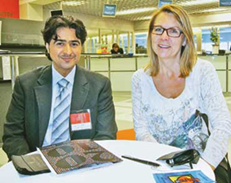 شاركت دائرة الثقافة والإعلام في الشارقة في معرض جوثين بيرج الدولي في السويد