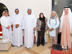 الأمسية القصصية التي نظمها اتحاد كُتّاب وأدباء الإمارات، فرع أبوظبي وضمّت مجموعة من كُتّاب مجلس التعاون