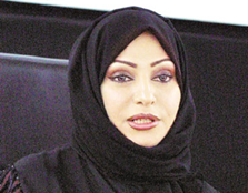 القاصة والإعلامية والمترجمة الإماراتية عائشة الكعبي،