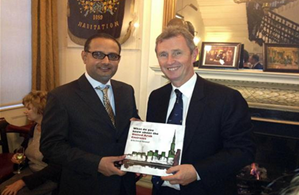 اطلق في لندن خلال لقاء ثقافي رعته مجلة لندن الثقافية العريقة كتاب 