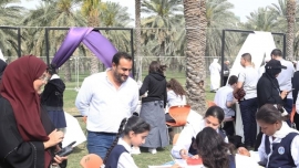 افتتاح المهرجان السابع للكتاب المستعمل في حديقة النخيل بالشارقة