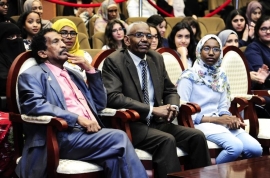 بطلة تحدي القراءة تستعرض تجربتها في أبوظبي