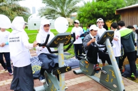 « ثقافة بلا حدود » تنظم « قراءة ورياضة »