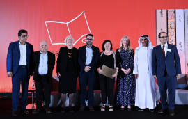 “قناع بلون السماء” تحصد الجائزة العالمية للرواية العربية 2024