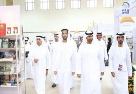 محمد بن سعود يفتتح فعاليات معرض رأس الخيمة للكتاب