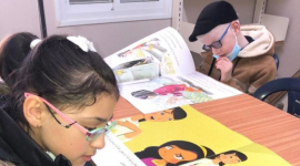 «كلمات» تقدم 1400 كتاب لـ«جمعية الكفيف» بفلسطين