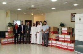 خمسة آلاف كتاب للاجئين من «مجموعة جامعة أبوظبي»