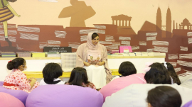 بدور القاسمي تطلق "العاصمة العالمية للكتاب" في "الشارقة القرائي"