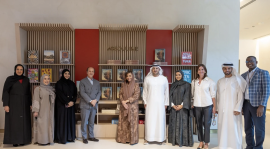 بدور القاسمي تكشف عن ركن &quot;أسولين&quot; في بيت الحكمة بالشارقة