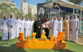 في القصباء بالشارقة الفرع الأول من &quot;مكتبة&quot; - أول مشروع للأطفال واليافعين يجمع بين فكرتي المكتبة والمقهى في دولة الإمارات والمنطقة - والتابع لمجموعة كلمات