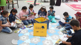 في إطار مبادرة "كان ياما كان" - "الإماراتي لكتب اليافعين" يزوّد مكتبة القلب الكبير بـ550 كتاباً