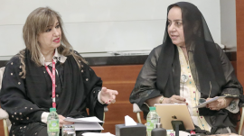 ميسون صقر .. تضيء على تجربتها في «مقهى ريش .. عين على مصر»