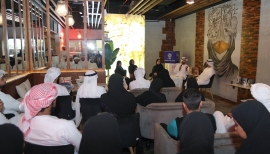 سجايا فتيات الشارقة تناقش آفاق الإبداع مع كتّاب يافعين