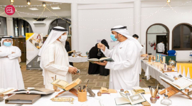 مخطوطات للمصحف الكريم من مئات السنين في ضيافة مكتبة كلباء العامة