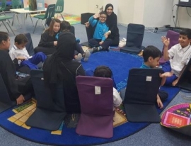 مكتبة زايد بالعين تساعد أصحاب الهمم على القراءة