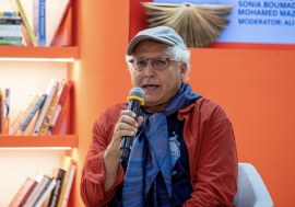 ندوة "كُتّاب المهجر، التحديات والصعاب" في معرض الشارقة للكتاب