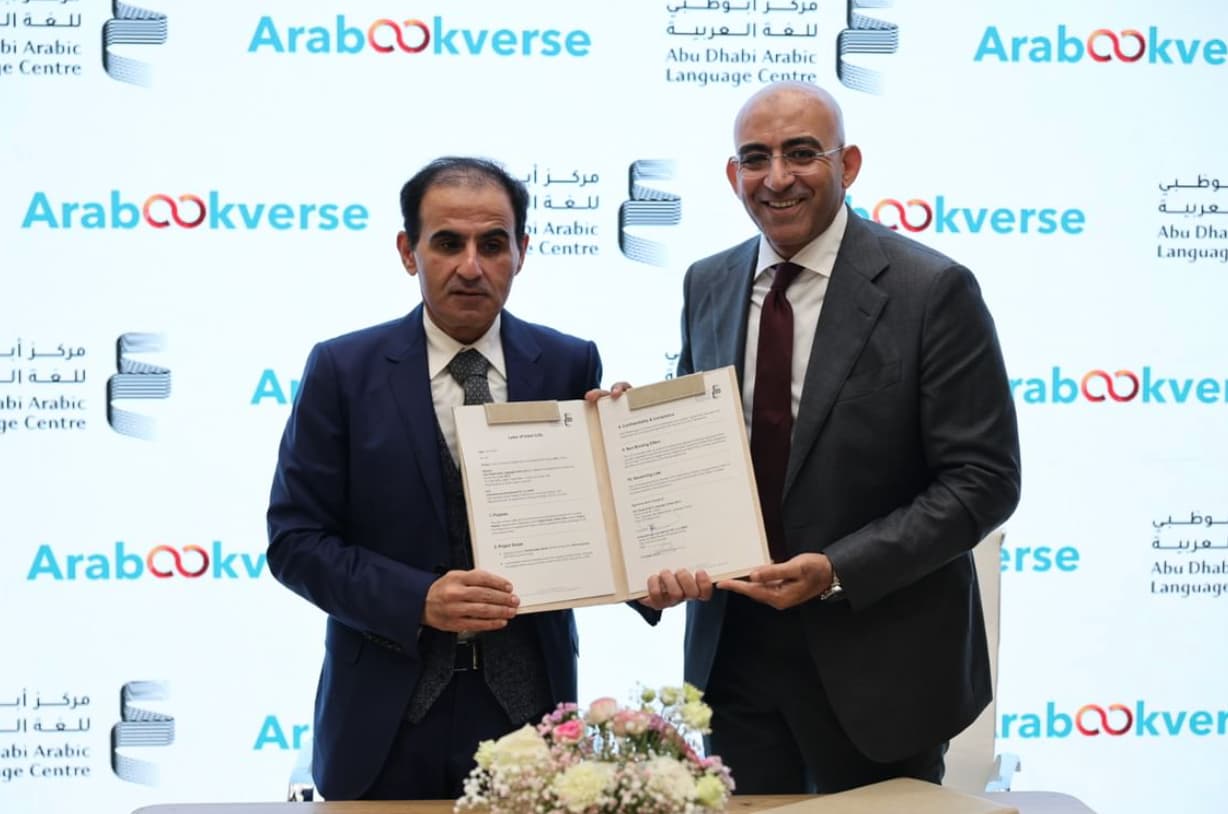 تعاون بين "أبوظبي للغة العربية" و"آراب بوك فيرس" لتعزيز النشر الرقمي للمحتوى العربي