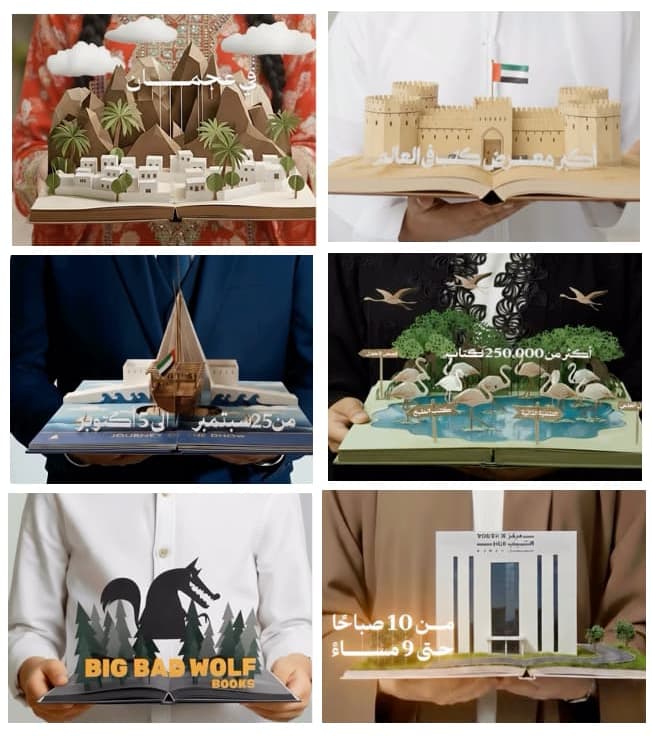 انطلاق "بيج باد وولف" للكتب لأول مرة في عجمان