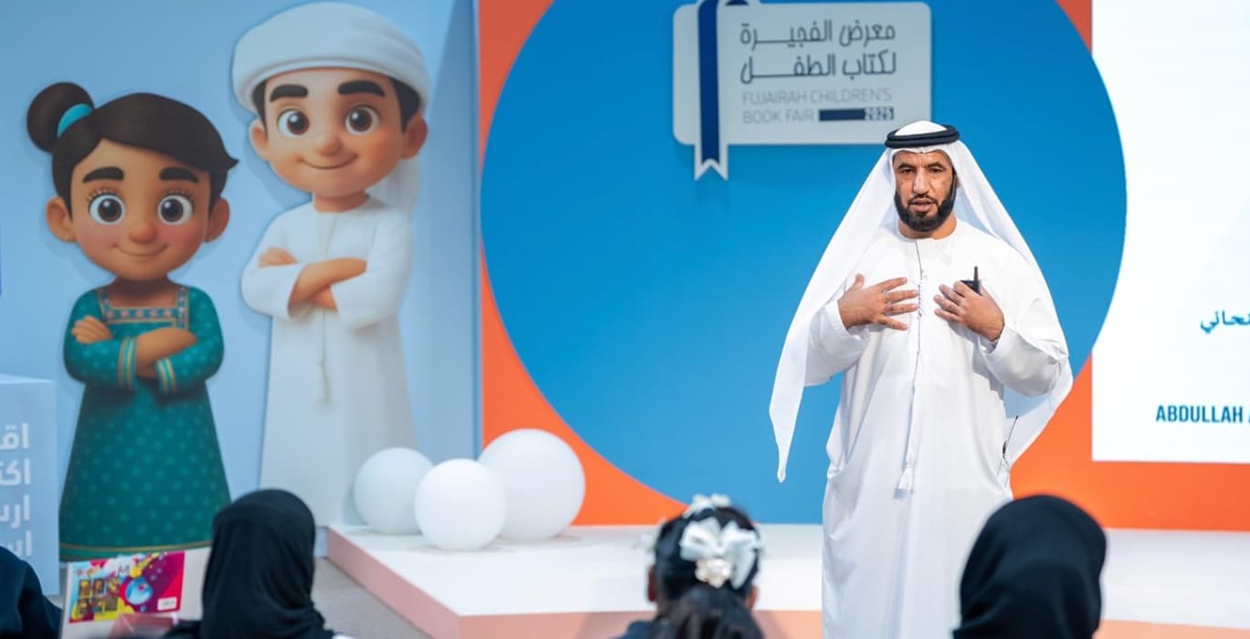 إقبال كبير على ورش معرض الفجيرة لكتاب الطفل