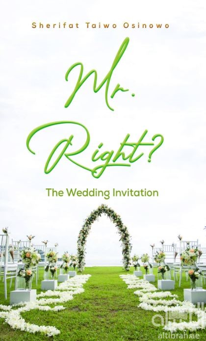 Mr. Right ? The wedding invitation