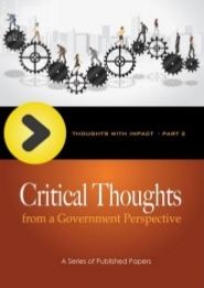Critical Thoughts : from a Government Perspective
