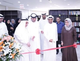 افتتاح المقهى الأدبي بمركز الدراسات والتوثيق في الفجيرة