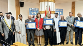 الشارقة تكرّم 4 أدباء مصريين في القاهرة