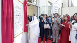 حاكم الشارقة يفتتح المعهد الثقافي العربي في ميلانو