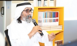 «رواد بيننا» تحتفي بتجربته الروائية.. أبو الريش: تكريمي مبادرة تحفّز المبدعين