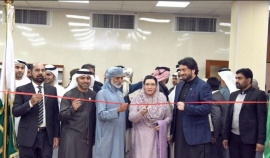 افتتاح جناح الإمارات بالمكتبة الوطنية لباكستان