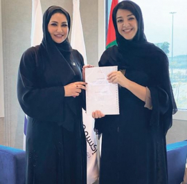 فاطمة الدرمكي .. «ماجستير» في «إكسبو»