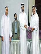 تكريم الجهات الراعية والداعمة لمهرجان الكتاب المستعمل الذي أقيم في دبي