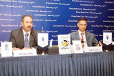 اقيم في نادي دبي للصحافة حفل توقيع ثلاثة كتب