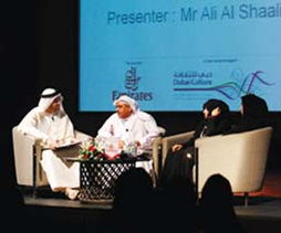 ندوتان خاصتان بالإبداع الإماراتي كانتا على جدول الساعات الأخيرة لمهرجان طيران الإمارات للآداب، على صعيد القصة القصيرة والرواية