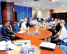 مؤتمر أكاديمي خاص بالمكتبات العلمية والبحثية، وذلك للبحث في إمكانية تشكيل تحالف مؤلف من عدد من الجامعات بالدولة