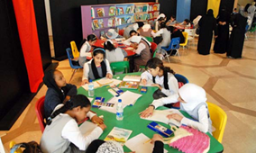فعاليات ثقافية متعددة احتفاء باليوم العالمي لكتاب الطفل تحت شعار " تحدّي الإعاقة .. يبدأ بالثقافة "