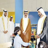 دشن صاحب السمو الشيخ محمد بن راشد آل مكتوم رسمياً مركز وزارة الثقافة والشباب وتنمية المجتمع في أم القيوين