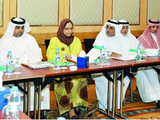 أعمال الدورة الرابعة عشرة للجنة عمداء ومسؤولي المكتبات بجامعات دول المجلس