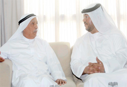 استقبل رئيس مجلس إدارة مركز جمعة الماجد للثقافة والتراث، جمعة الماجد في مكتبه بدبي،  وفدا من دائرة الثقافة والإعلام في عجمان